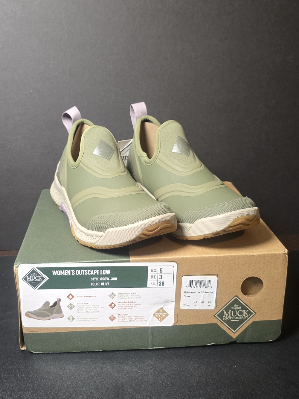 The Muck Company Women's Outscape Low Slip-on